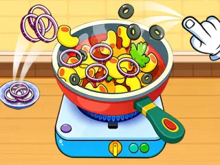 Play Kids Kitchen Cozy Cooking online free