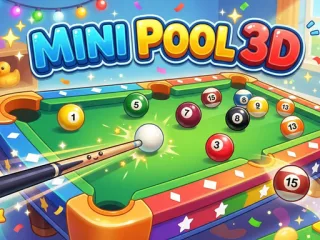 Play Mini Pool 3D online free