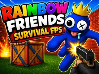 Play Rainbow Friends Survival FPS online free