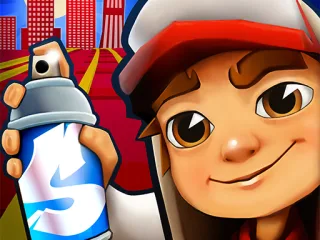 Play Subway Santa Princess Runner online free