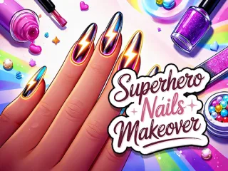Play Superhero Nails Makeover online