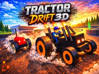 Play Tractor Drift 3D online